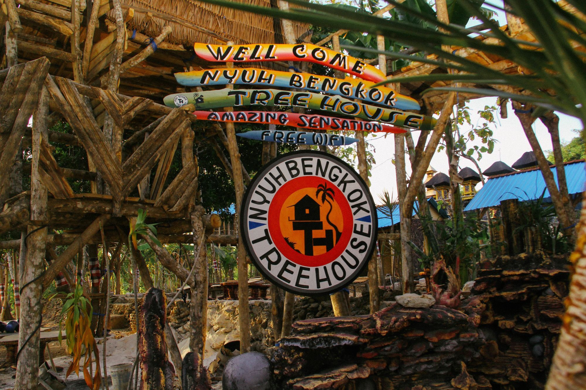Nyuh Bengkok Tree House Batununggul Exterior foto